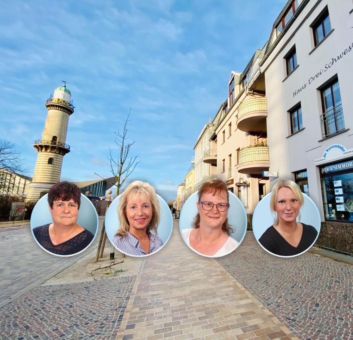 Promenadenblick/Vordeck Leilighet Rostock Eksteriør bilde